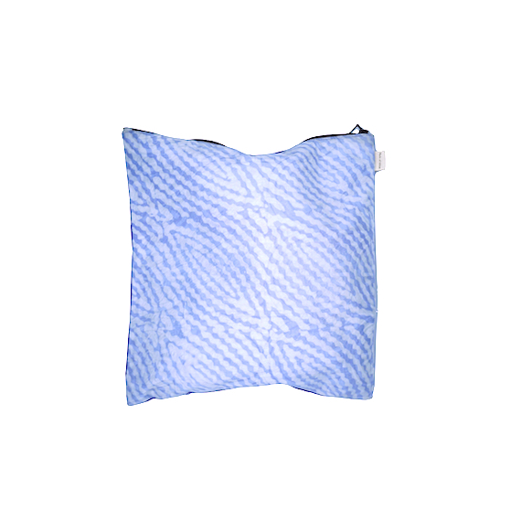 Organic Waterproof Lingerie Bag "Lavender Waves"