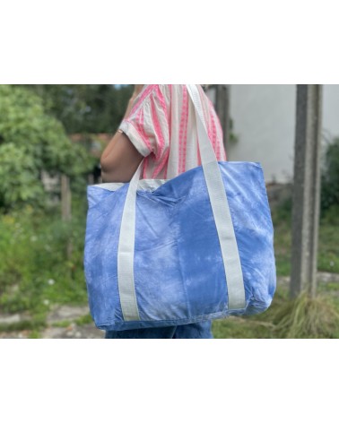 Very big cotton waterproof bag for the beach or your baby